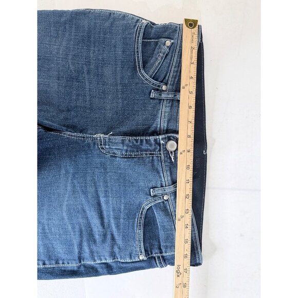 Wrangler Q Baby Jeans Womens Size 9/10 X 36 Blue Denim Western Rodeo - Picture 10 of 14